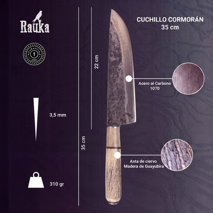 Cuchillo Parrillero 35cm “Cormorán“
