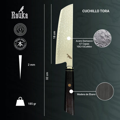 Pack 2 Cuchillos Japoneses "Iwa" / "Tora"