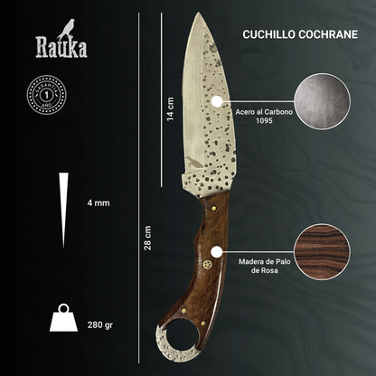 Cuchillo Bushcraft de Supervivencia 28cm “Cochrane“