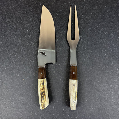 Conjunto Parrillero "Concón" - Cuchillo 32cm + Pincho