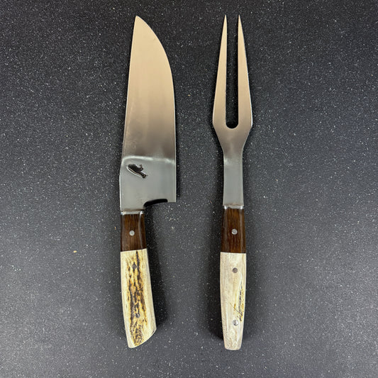 Conjunto Parrillero "Concón" - Cuchillo 32cm + Pincho