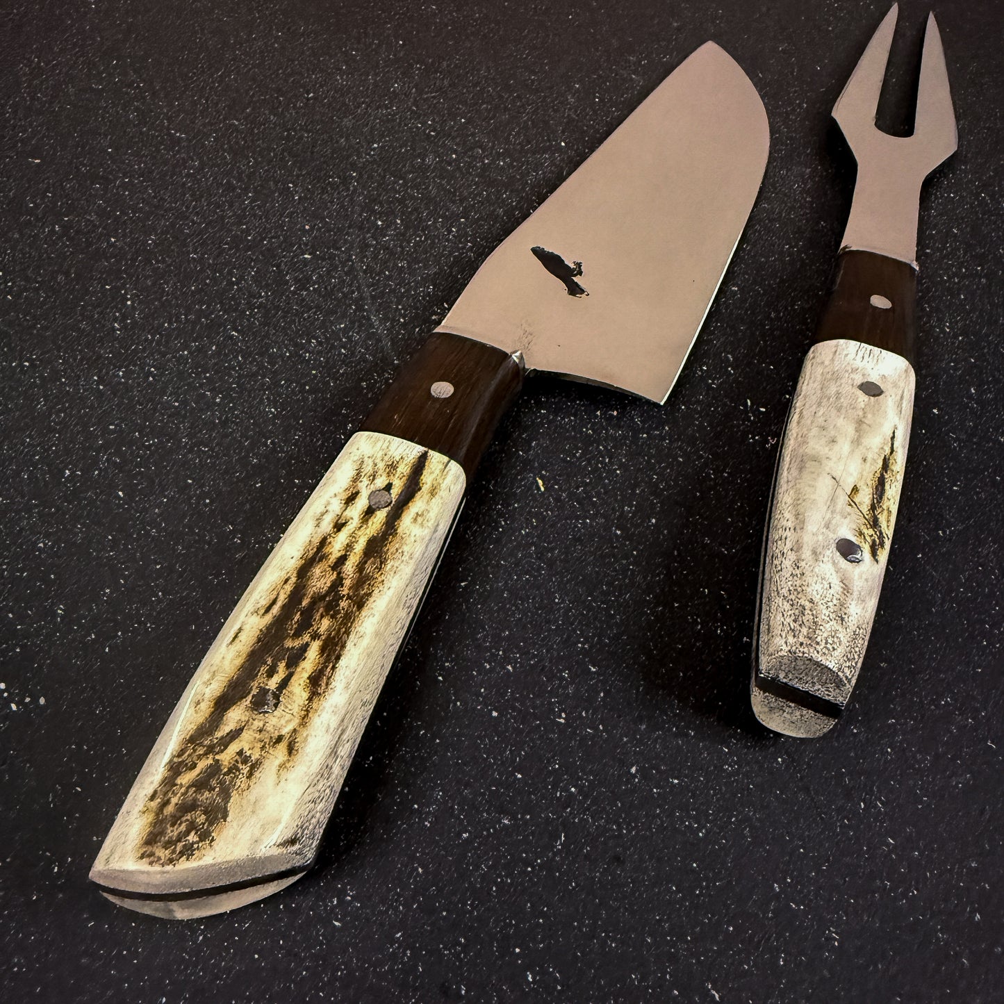 Conjunto Parrillero "Concón" - Cuchillo 32cm + Pincho