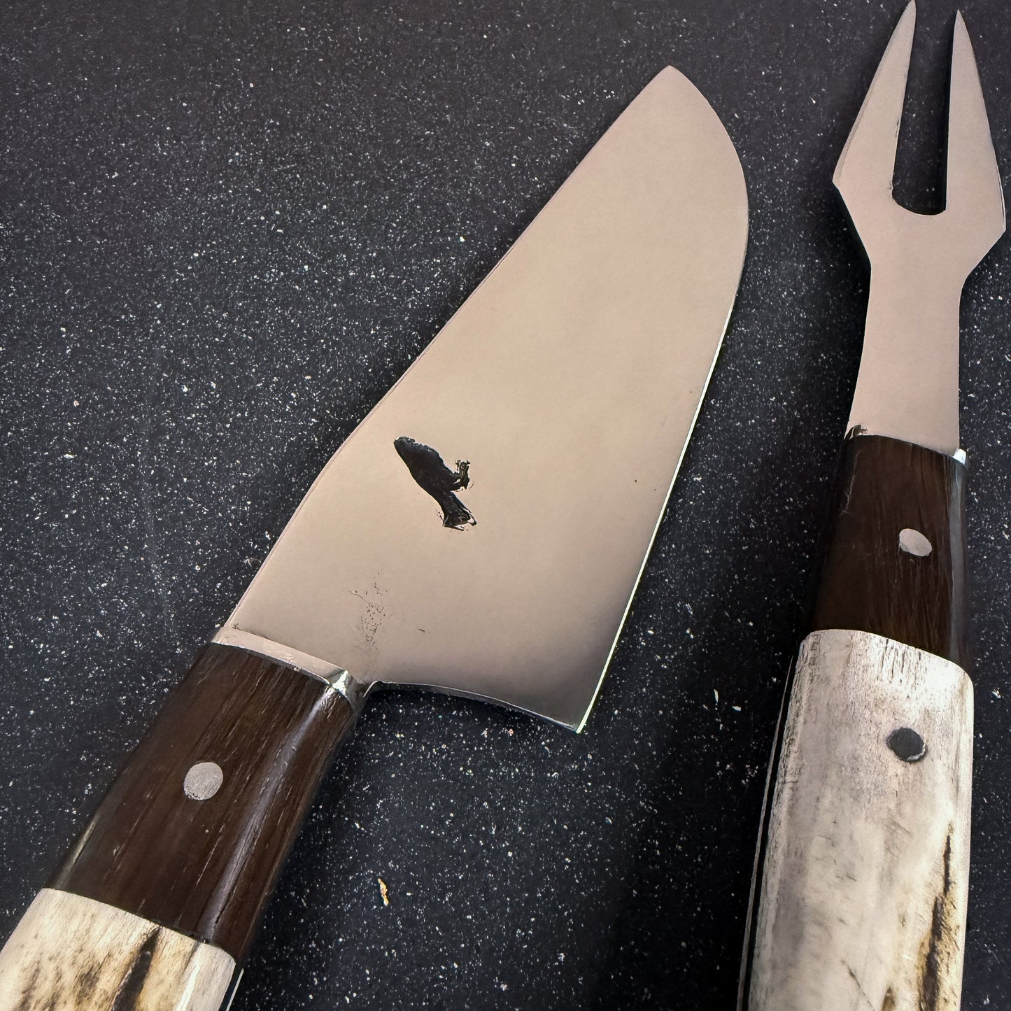 Conjunto Parrillero "Concón" - Cuchillo 32cm + Pincho