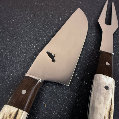 Conjunto Parrillero "Concón" - Cuchillo 32cm + Pincho