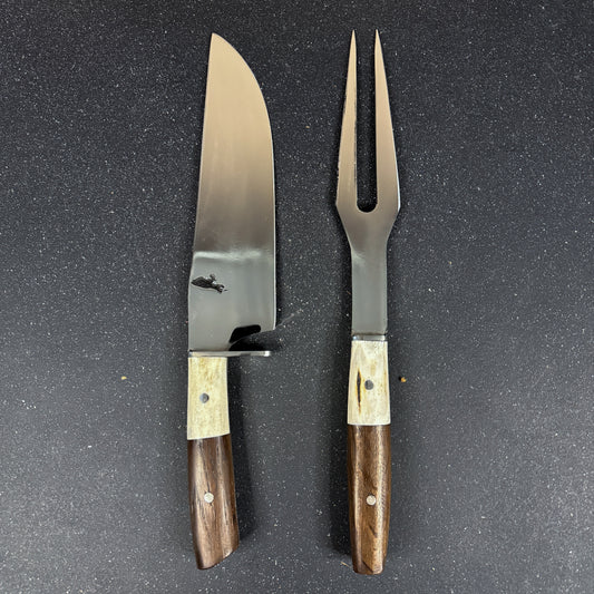 Conjunto Parrillero "Concón" - Cuchillo 32cm + Pincho