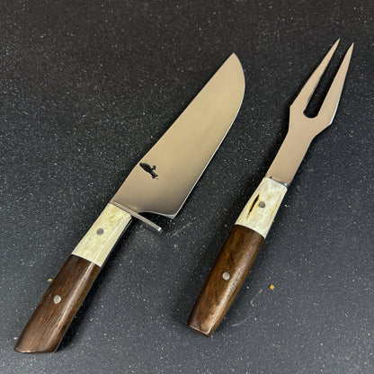 Conjunto Parrillero "Concón" - Cuchillo 32cm + Pincho