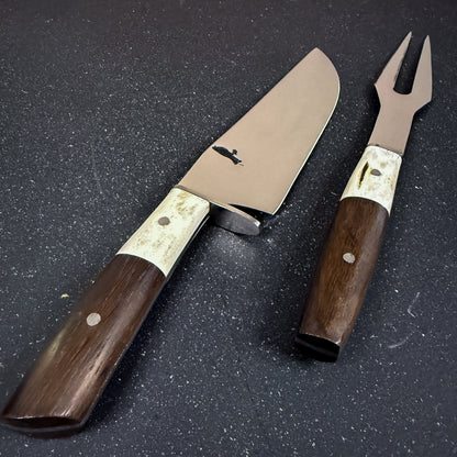 Conjunto Parrillero "Concón" - Cuchillo 32cm + Pincho