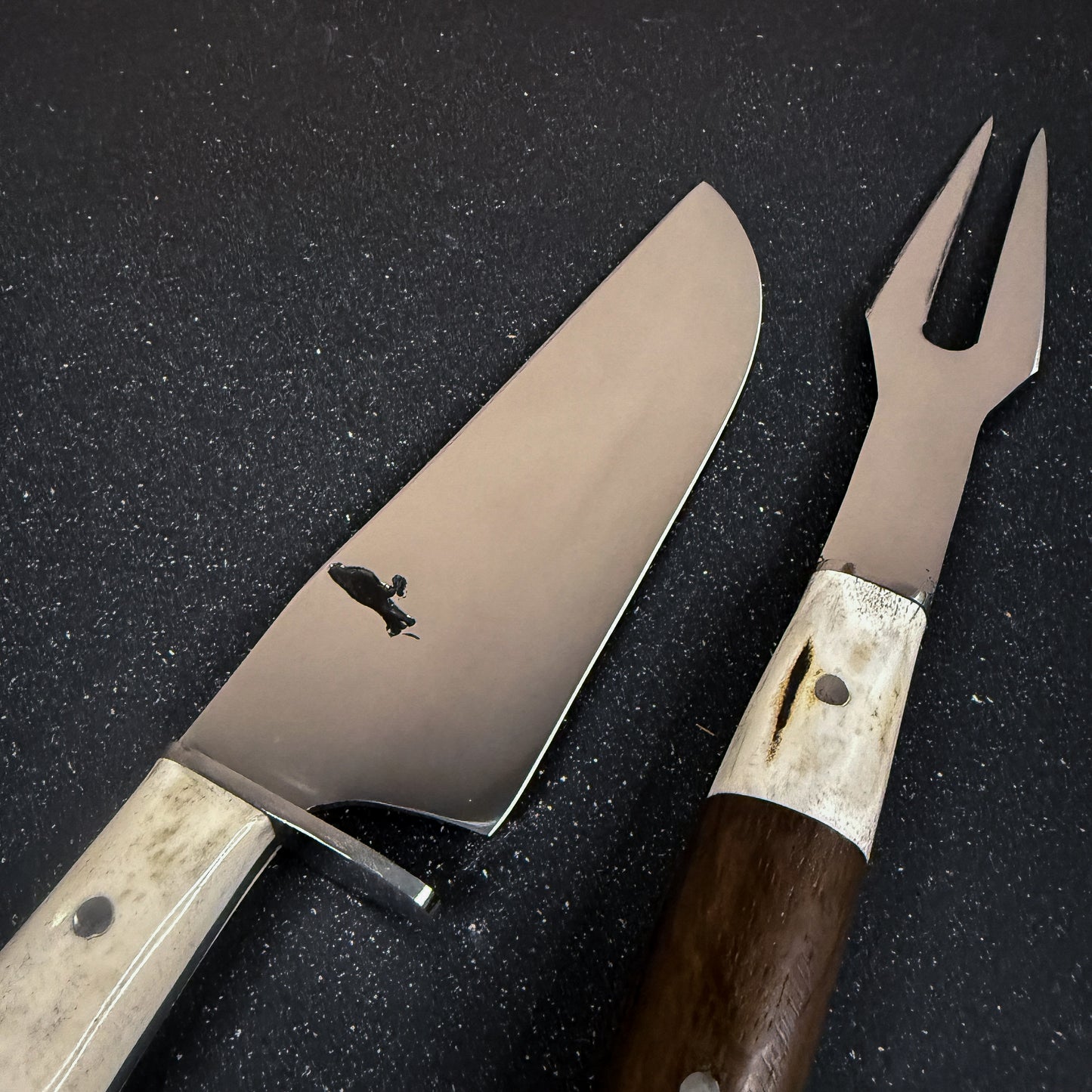 Conjunto Parrillero "Concón" - Cuchillo 32cm + Pincho
