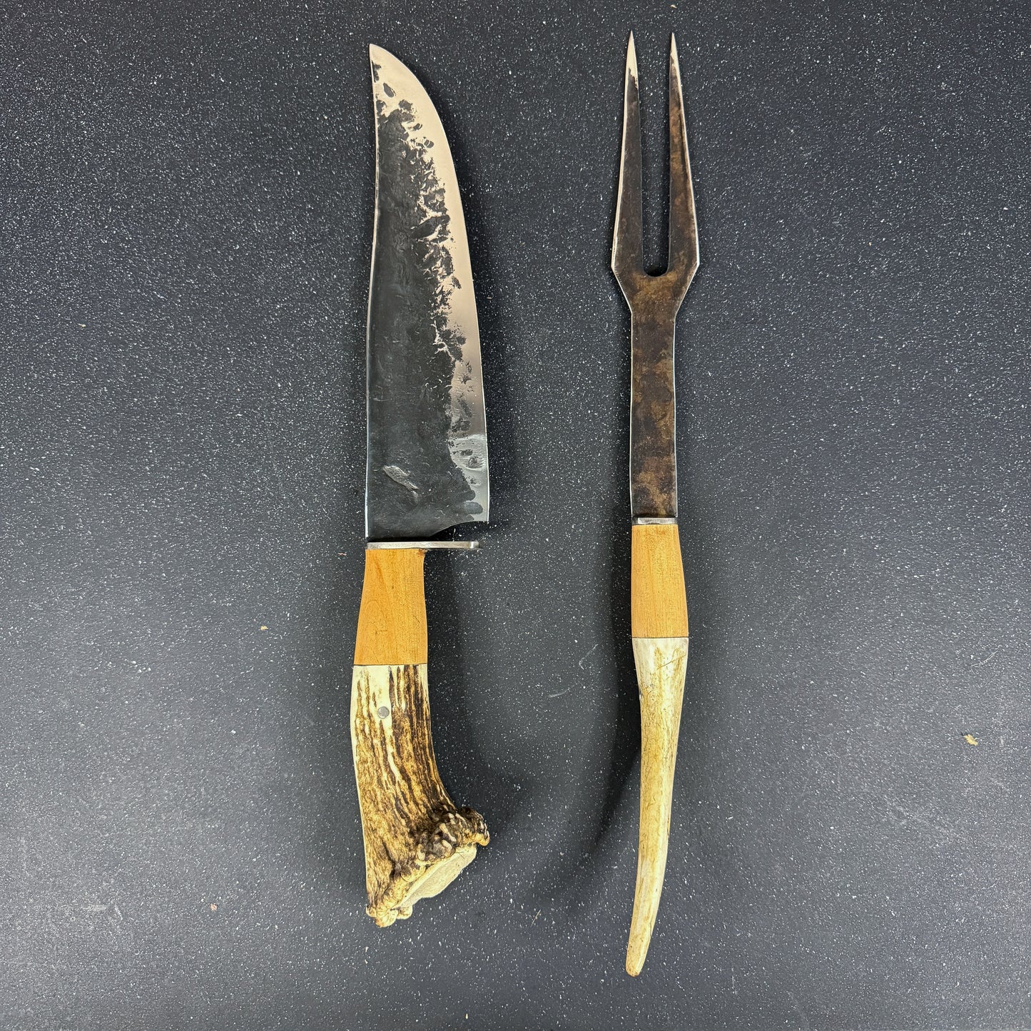Conjunto Parrillero "Tucúquere" - Cuchillo 40cm + Pincho