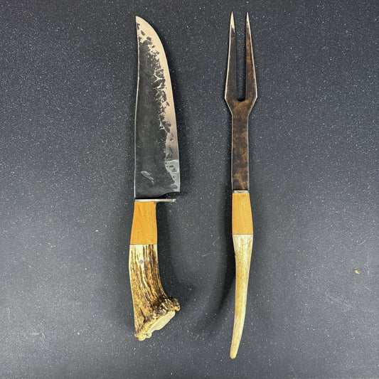 Conjunto Parrillero "Tucúquere" - Cuchillo 40cm + Pincho