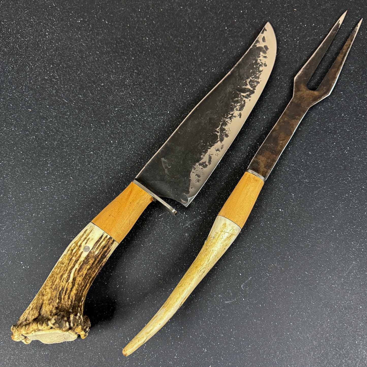 Conjunto Parrillero "Tucúquere" - Cuchillo 40cm + Pincho