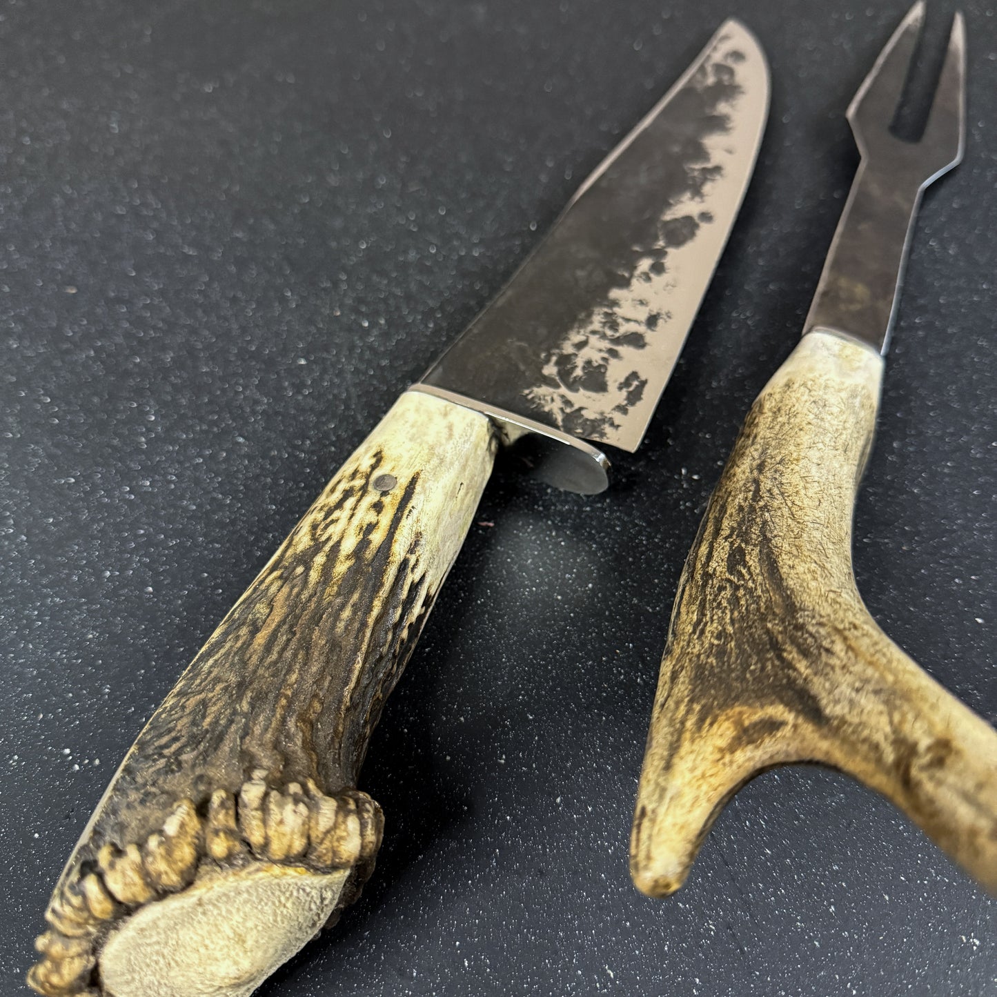 Cuchillo Parrillero 39cm "Tucúquere" + Pincho