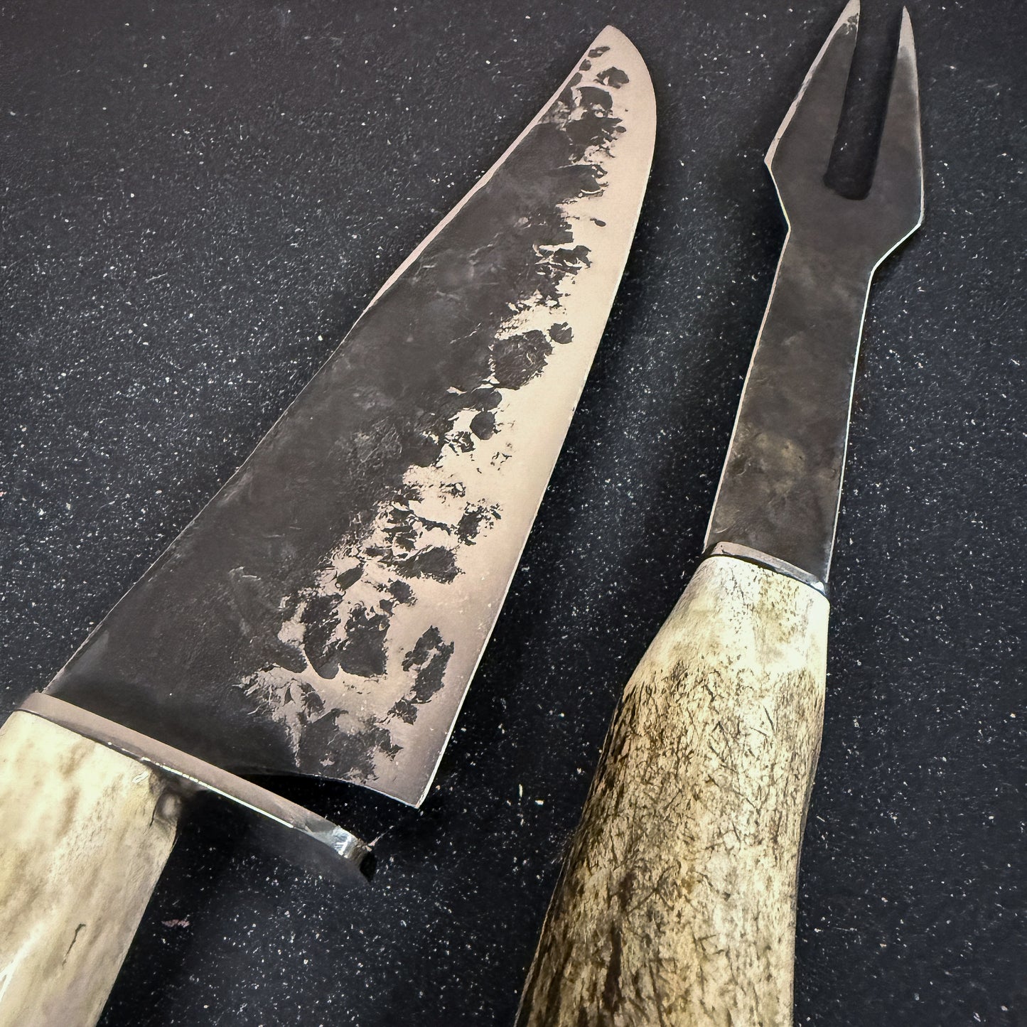 Cuchillo Parrillero 39cm "Tucúquere" + Pincho
