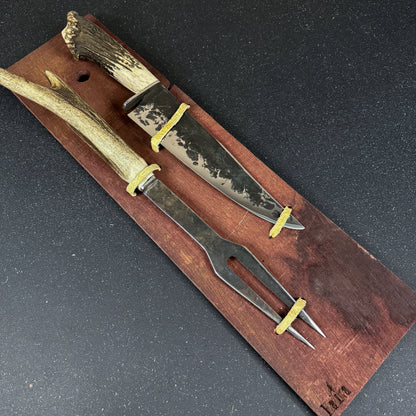 Cuchillo Parrillero 39cm "Tucúquere" + Pincho