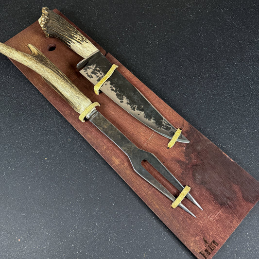 Cuchillo Parrillero 39cm "Tucúquere" + Pincho