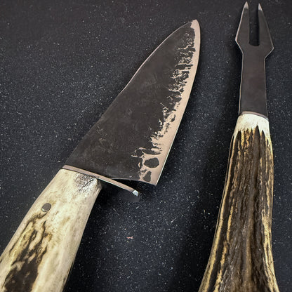 Cuchillo Parrillero 45cm "Tucúquere" + Pincho