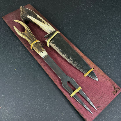 Cuchillo Parrillero 45cm "Tucúquere" + Pincho