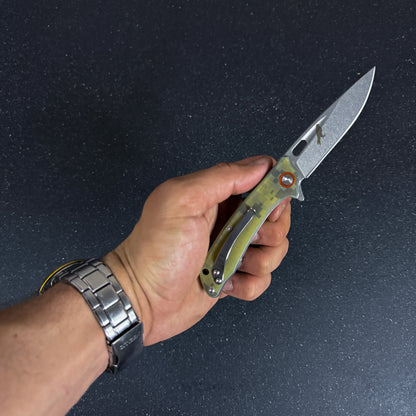 Navaja Inox D2 18cm “Liquiñe“
