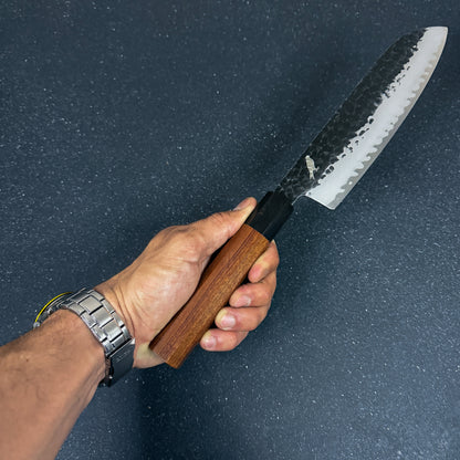 Cuchillo Santoku de Cocina de Acero Damasco 33,3cm "Takao"