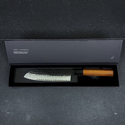 Cuchillo Santoku de Cocina de Acero Damasco 33,3cm "Takao"
