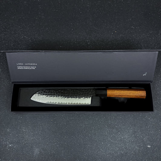 Cuchillo Santoku de Cocina de Acero Damasco 33,3cm "Takao"