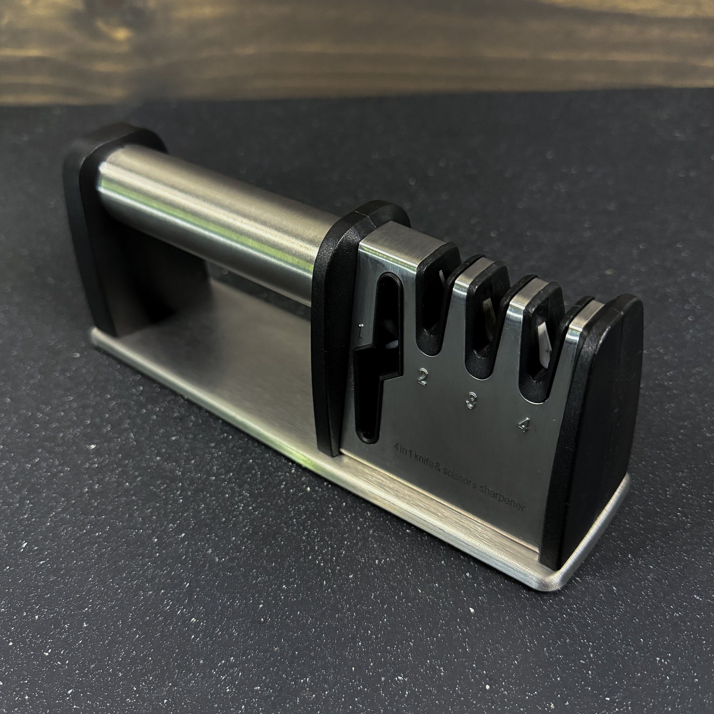 Afilador de 4 etapas - Inoxidable