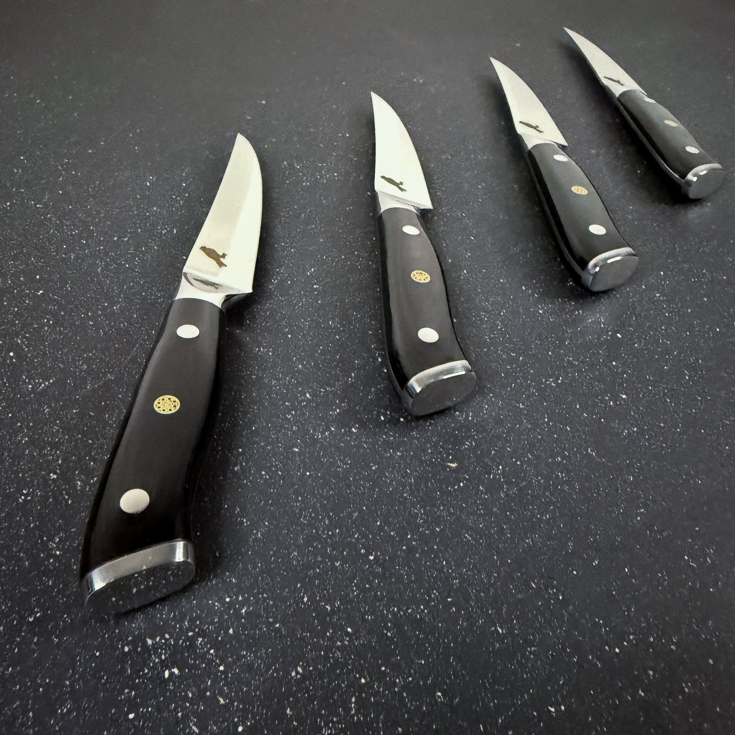 Set de 4 Cuchillos de Mesa Acero Inoxidable 22cm "Lautaro"