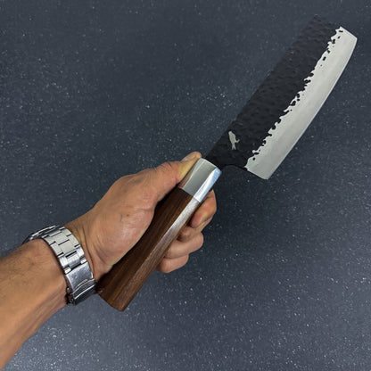 Cuchillo Nakiri de Cocina de Acero Inoxidable 32cm "Ruki"