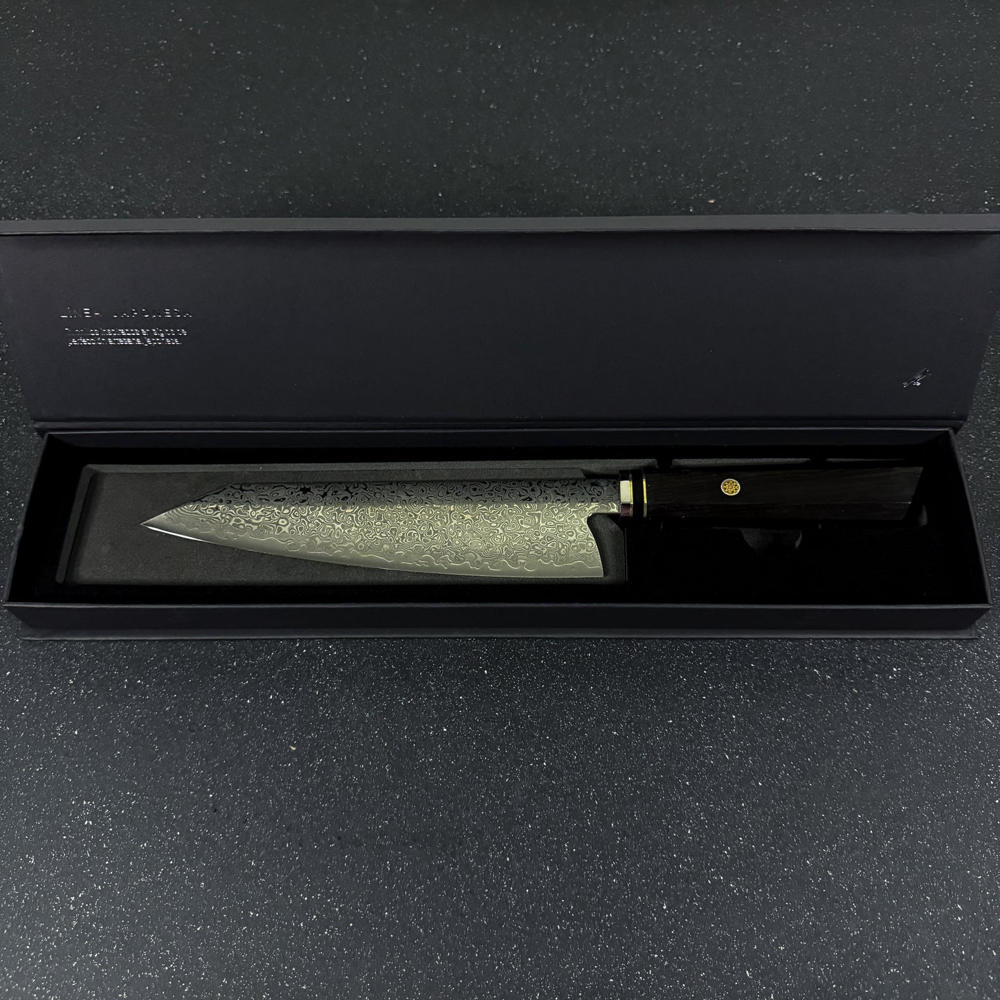 Cuchillo Kiritsuke de Cocina de Acero Damasco 34cm "Kiru"