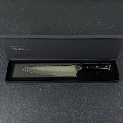 Cuchillo de Cocina/Parrilla de Acero Damasco 37cm "Mate"