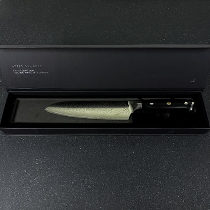 Cuchillo Santoku de Acero Damasco 30cm "Tronador"