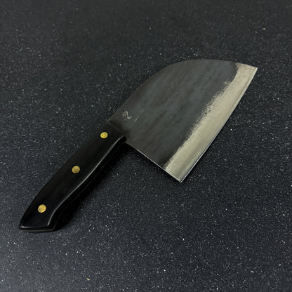 Hacha Serbian de Cocina Forjada Acero al carbono 29cm "Manquehue"