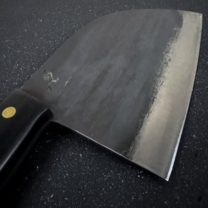 Hacha Serbian de Cocina Forjada Acero al carbono 29cm "Manquehue"