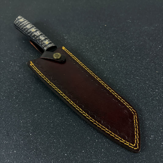 Cuchillo de Cocina de Acero Inoxidable Negro 33cm "Maihue"