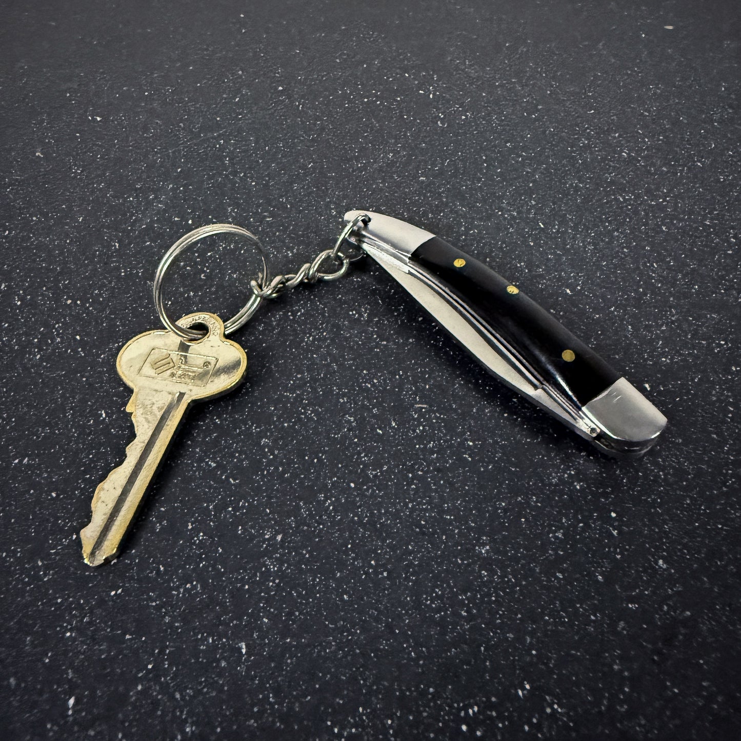 Navaja Llavero de Acero Inox. 13cm “Chiu Chiu“
