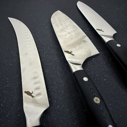 Pack 3 Cuchillos de Cocina "Tronador" / "Arenales" / "Sarmiento"