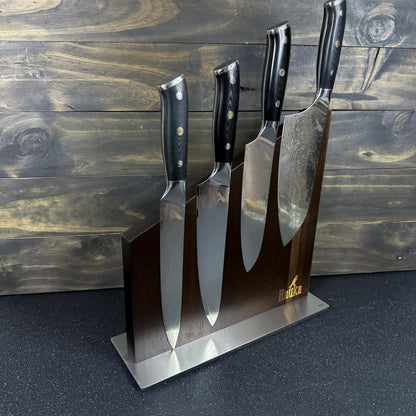 Pack 4 Cuchillos de Cocina + Bloque Magnético "Cay" / "Mate" / "Tronador" / "Arenales"