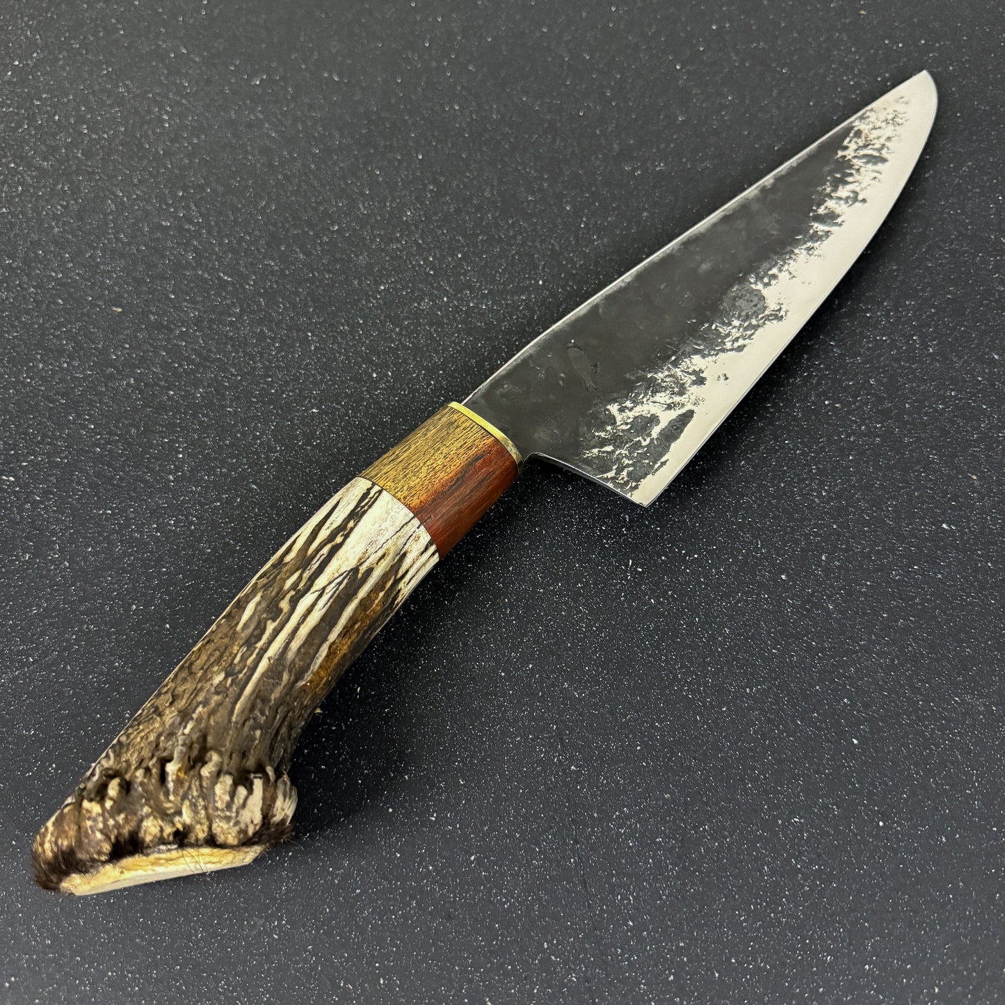 Cuchillo Parrillero 40cm con Funda de Cuero "Tucúquere"