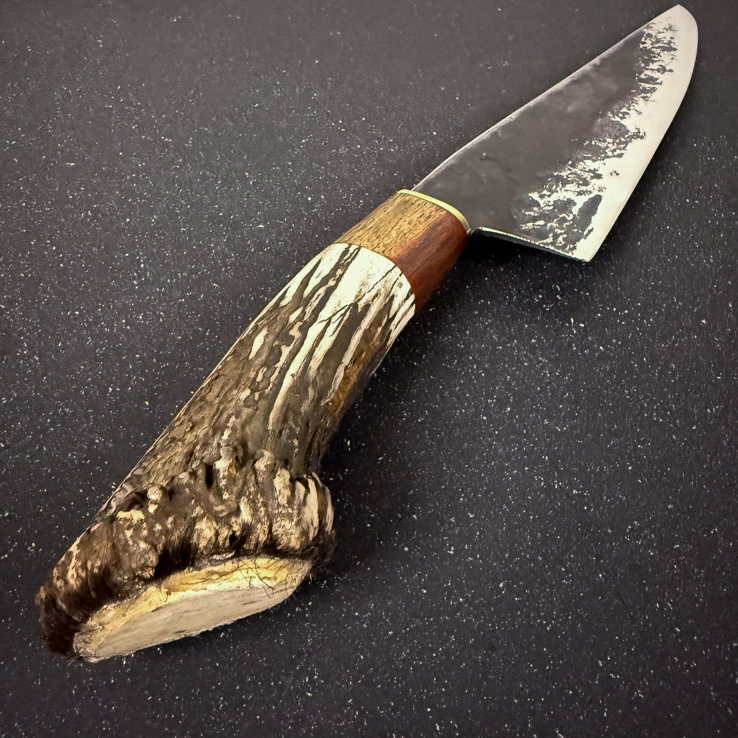 Cuchillo Parrillero 40cm con Funda de Cuero "Tucúquere"