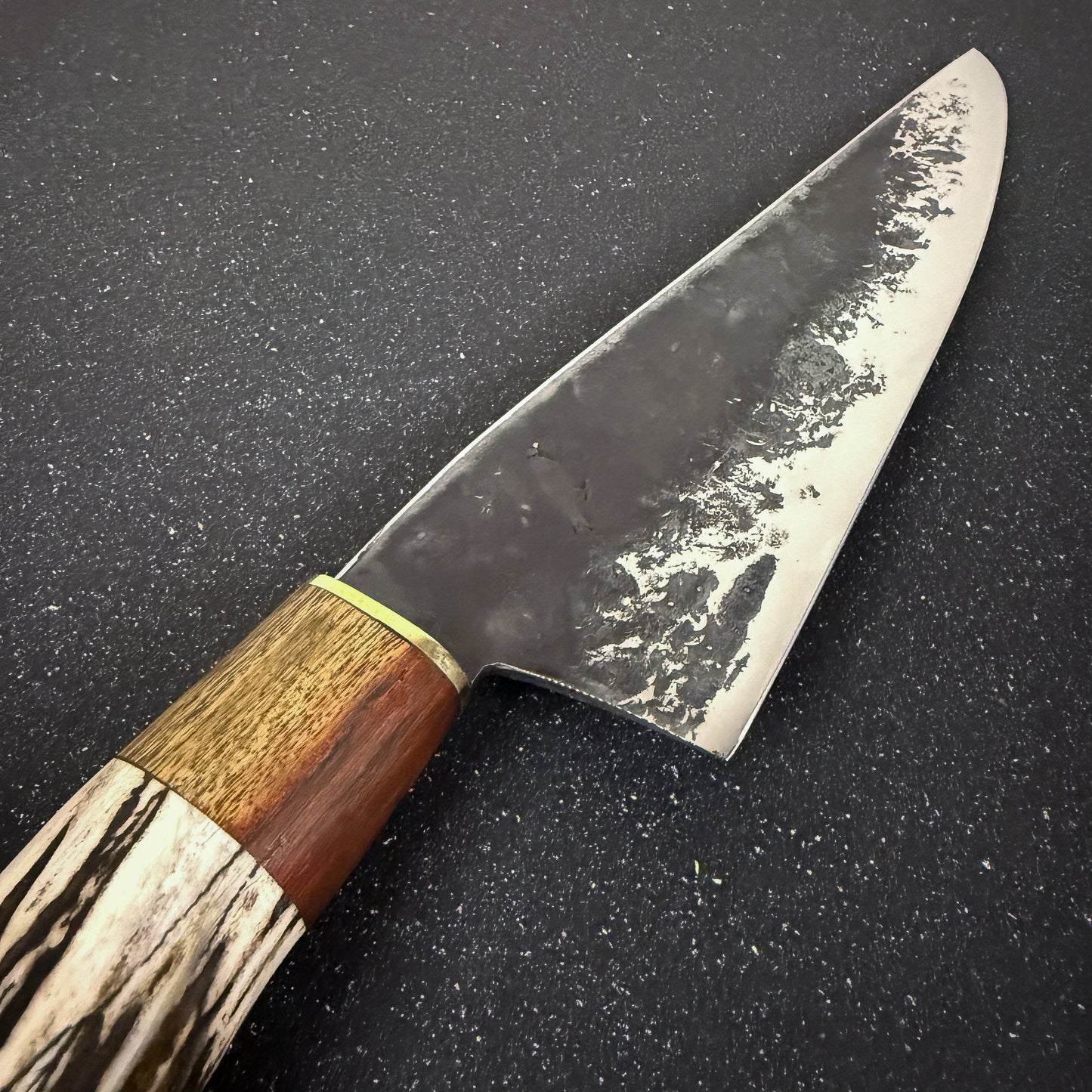 Cuchillo Parrillero 40cm con Funda de Cuero "Tucúquere"