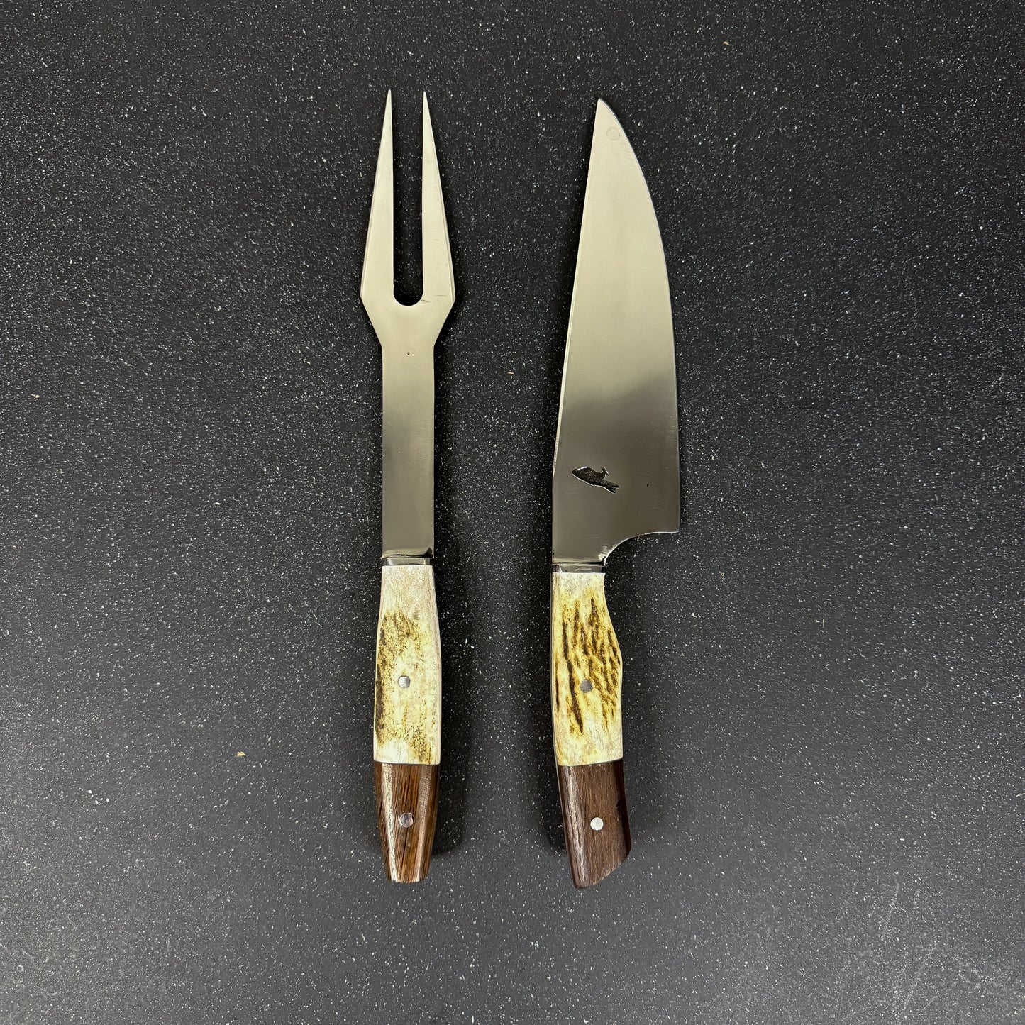 Conjunto Parrillero "Concón" - Cuchillo 32cm + Pincho