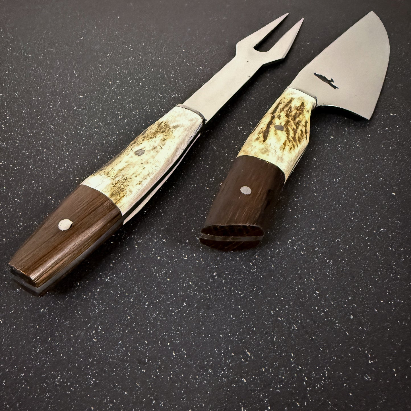 Conjunto Parrillero "Concón" - Cuchillo 32cm + Pincho