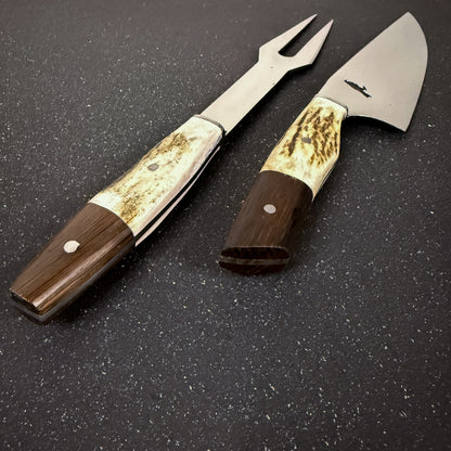 Conjunto Parrillero "Concón" - Cuchillo 32cm + Pincho