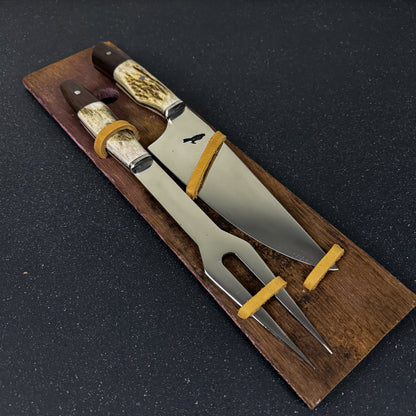 Conjunto Parrillero "Concón" - Cuchillo 32cm + Pincho