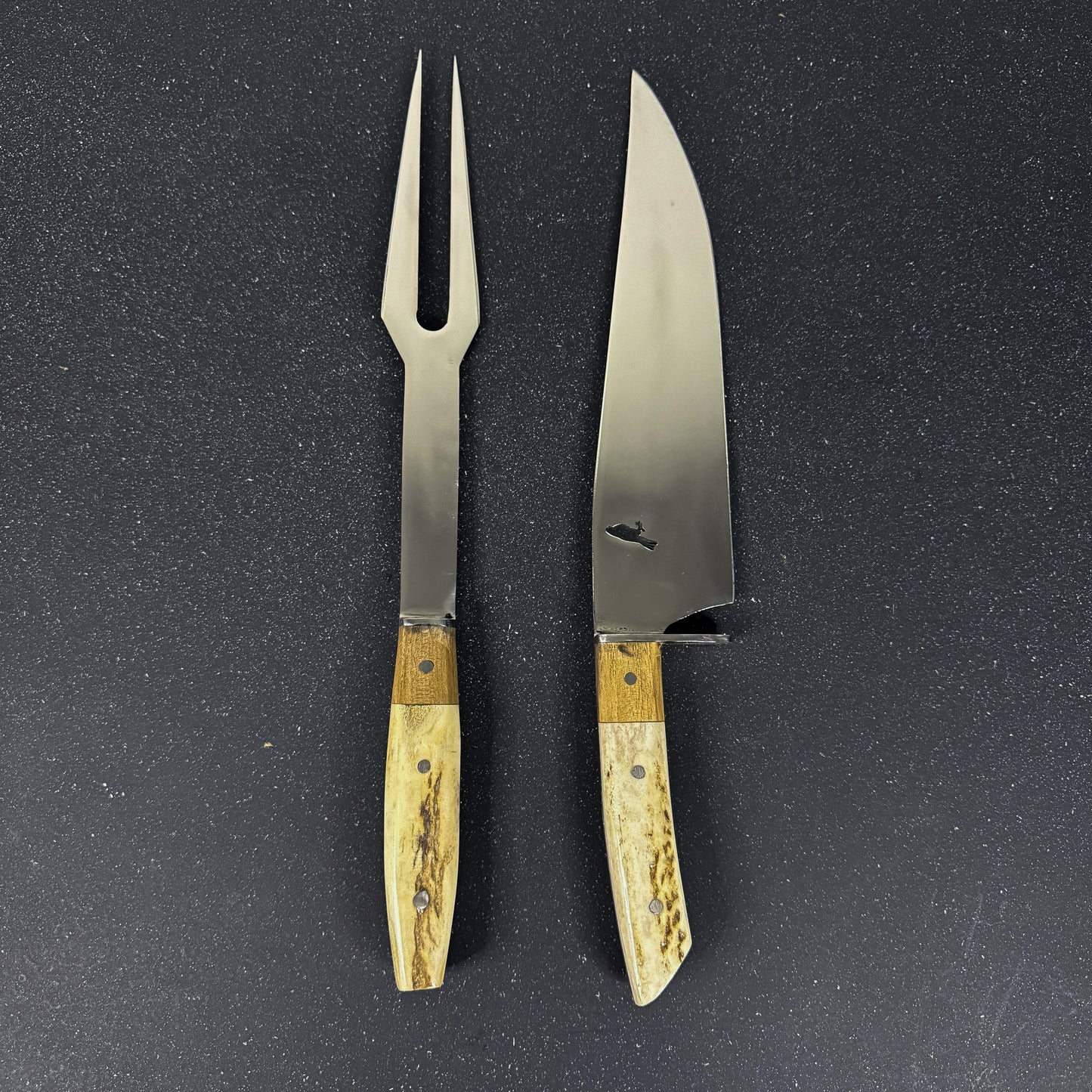 Conjunto Parrillero "Tucúquere" - Cuchillo 36cm + Pincho