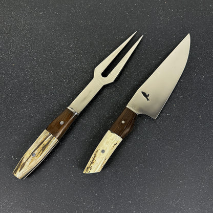 Conjunto Parrillero "Concón" - Cuchillo 32cm + Pincho