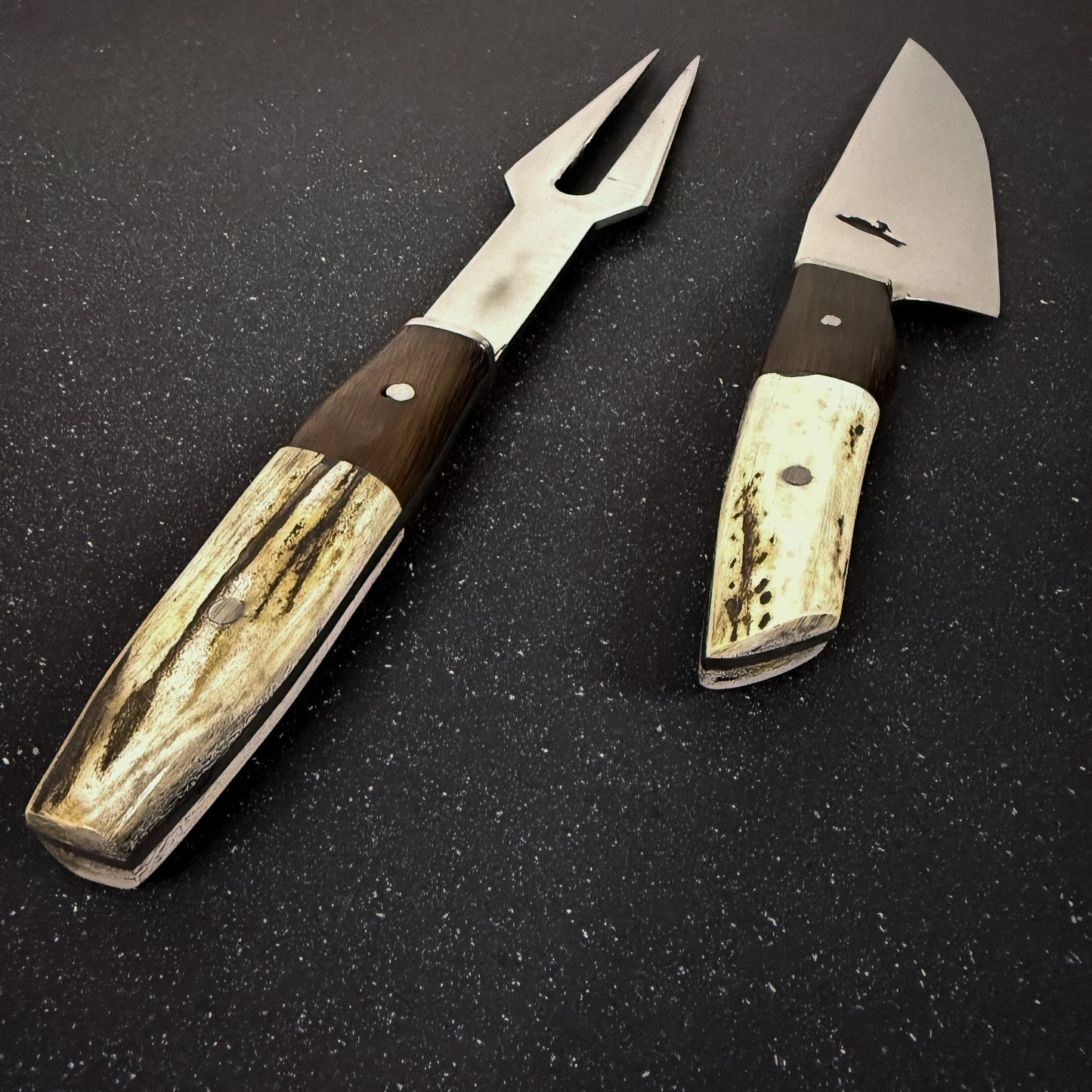Conjunto Parrillero "Concón" - Cuchillo 32cm + Pincho