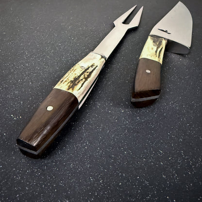 Cuchillo Parrillero 36cm "Tucúquere" + Pincho