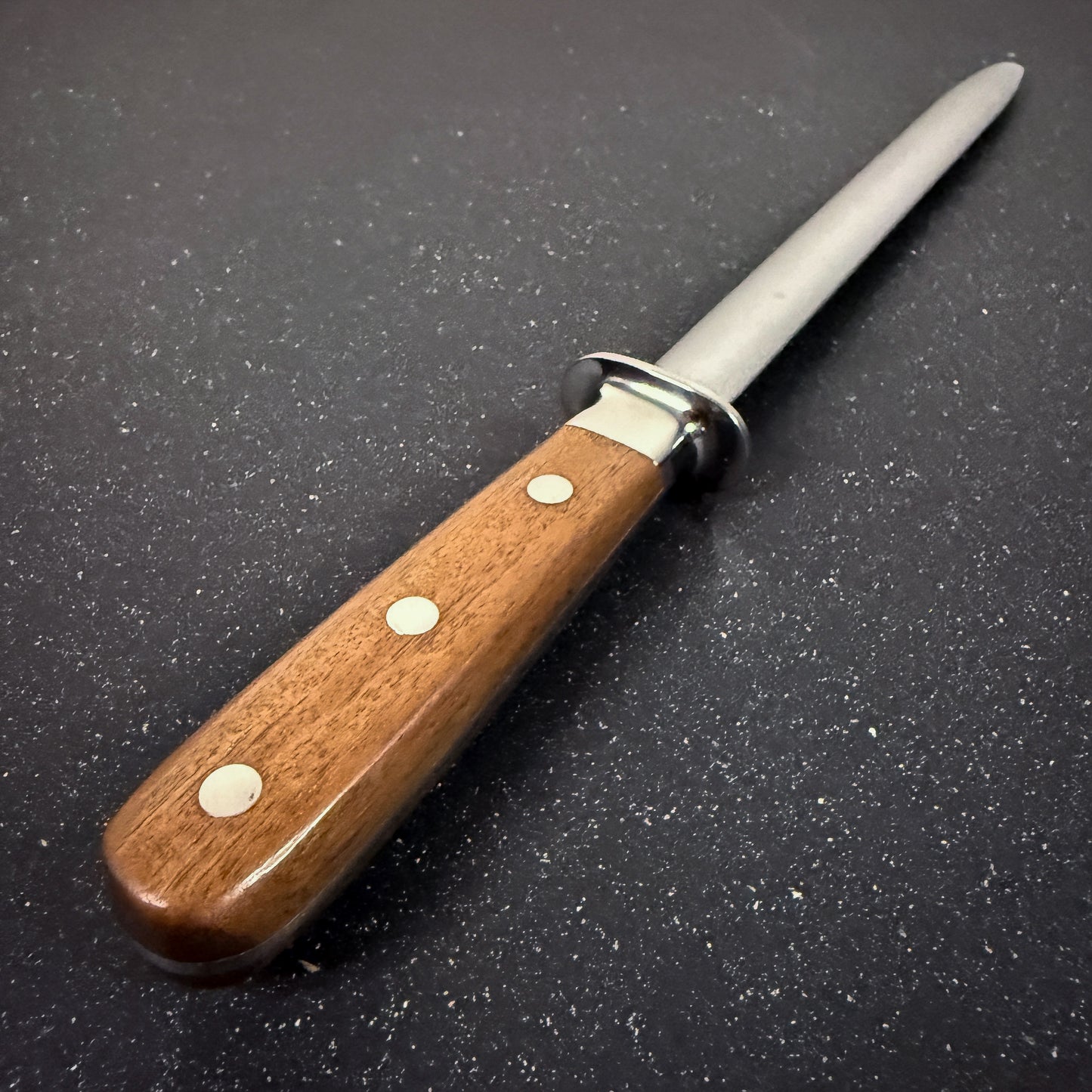 Chaira Diamantada para Afilar Cuchillos 34,5cm "Alpaca"