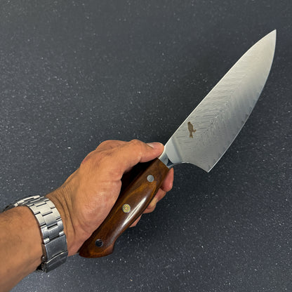 Cuchillo de Cocina Chef de Acero Damasco 34,5cm "Kai Kai"